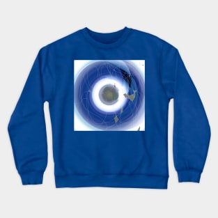 A broken wheel Crewneck Sweatshirt